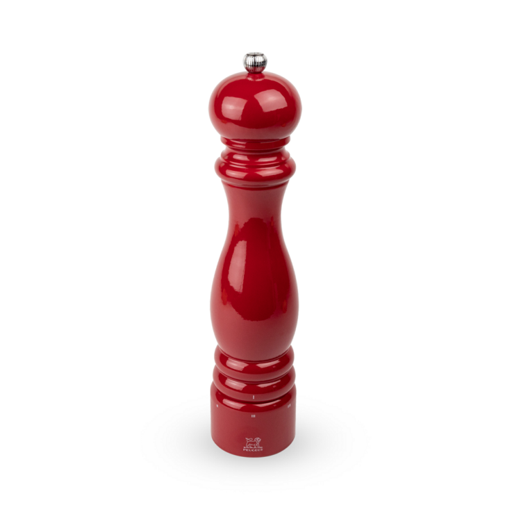 PARIS U' SELECT PEPPER MILL, WOOD RED PASSION , PEFC., H:30 CM