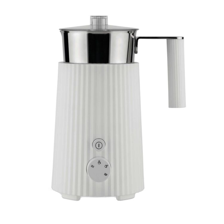 "PLISSE" ELECTRIC MILK FROTHER,  WHITE