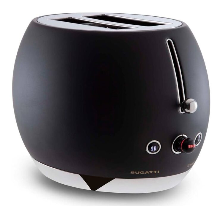 ROMEO TOASTER BLACK 220V UK PLUG