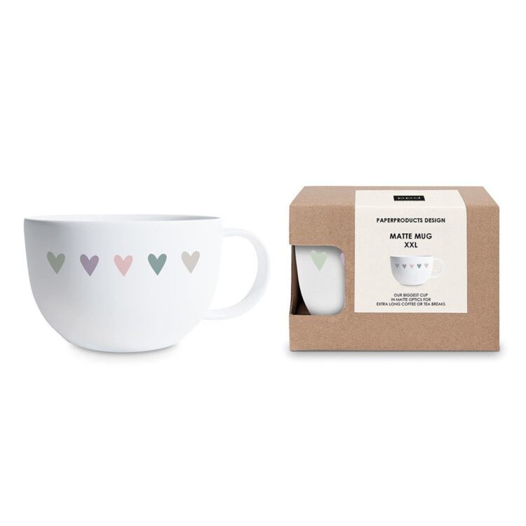MUG XXL "HEART INFUSION MATTE"