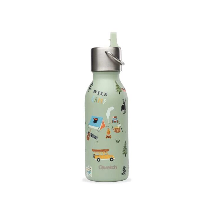 KIDS INSULATED BOTTLE, S/S, YOSEMITE GREEN MATT, 350 ML