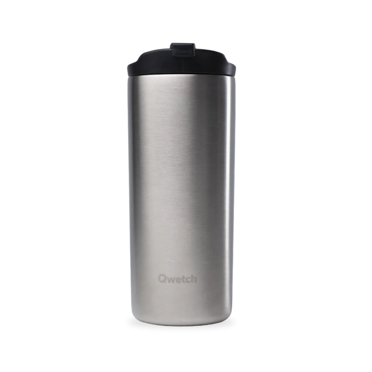 INSULATED TRAVEL MUG, S/S, BRUSHED S/STEEL, 470 ML