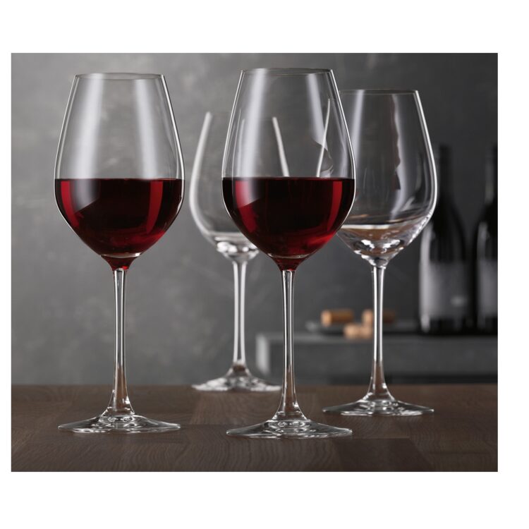 SALUTE, RED WINE GLASS, SET OF 12