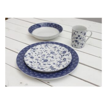 BARBENTANE BLUE, DINNERWARE SET OF 60 PIECES