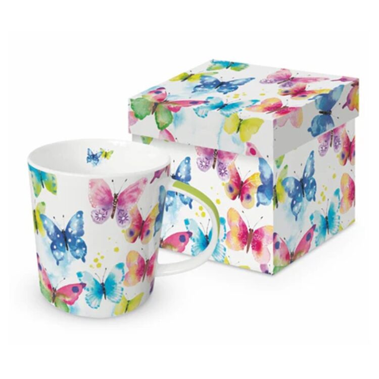 TREND MUG - GIFT BOXED "BUTTERFLY FANTASY"