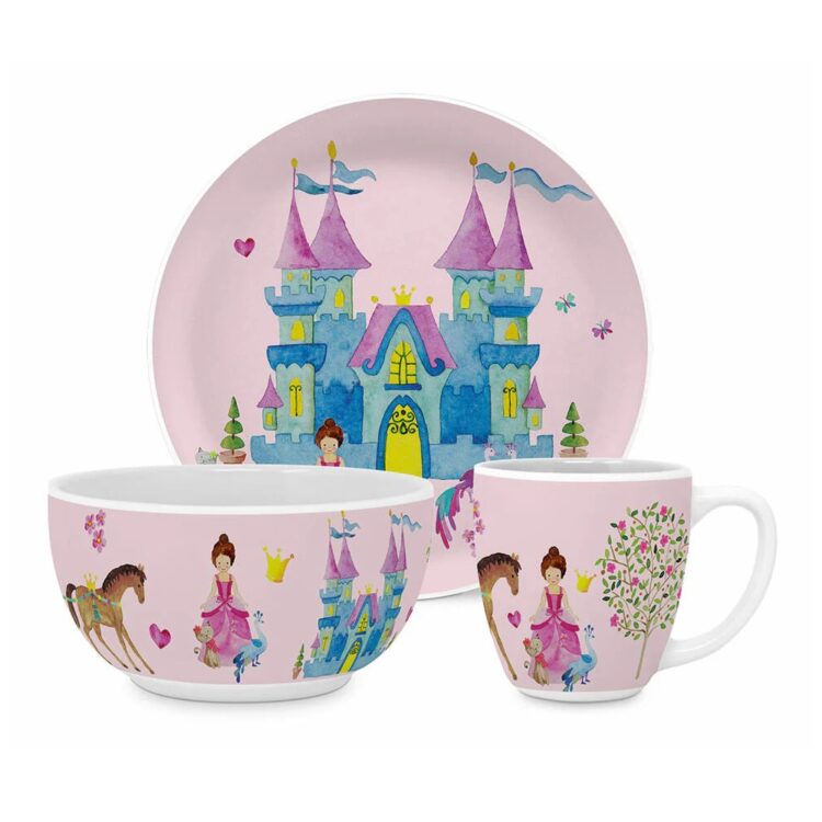 CHILDREN SET PORCELAIN - GIFT BOXED, "PRINCESS"'