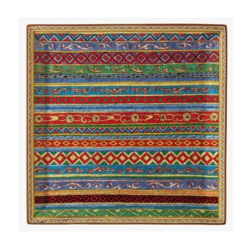 CHEVAL D'ORIENT SQUARE PLATE NO.5