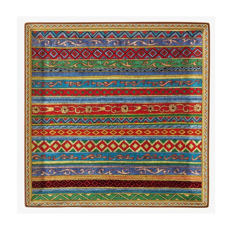 CHEVAL D'ORIENT SQUARE PLATE NO.5