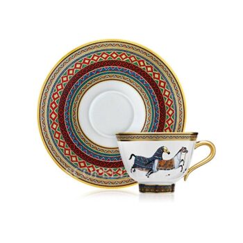 CHEVAL D'ORIENT TEA CUP & SAUCER NO.2