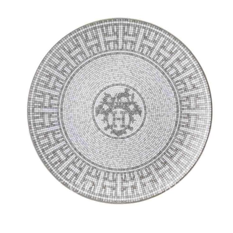 MOSAIQUE AU 24 PLATINE DESSERT PLATE