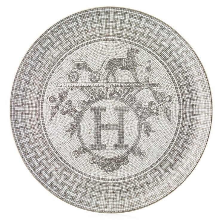 MOSAIQUE AU 24 PLATINE TART PLATTER
