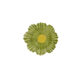 MARIA FLOR, PLATE GREEN / YELLOW D:23 CM