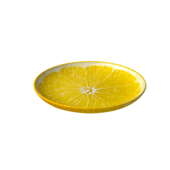 LEMON, FRUIT PLATE