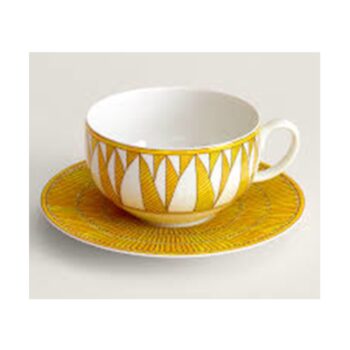 SOLEIL D' HERMES, BREAKFAST CUP & SAUCER