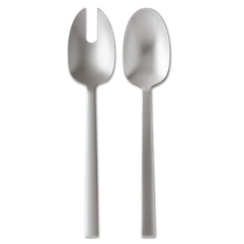 NEUTRA SERVING SET 2-PCS, ANTIQUE, STAINLESS STEEL