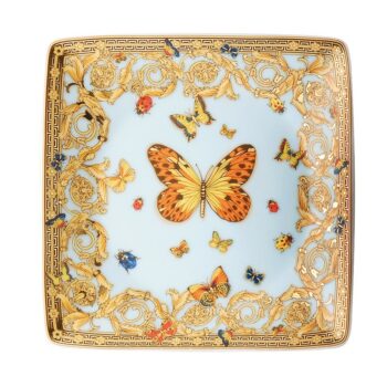 SQUARE BOWL FLAT "LE JARDIN DE VERSACE" 12 CM