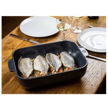 APPOLIA, RECTANGULAR BAKER, SLATE BLACK 39 CM