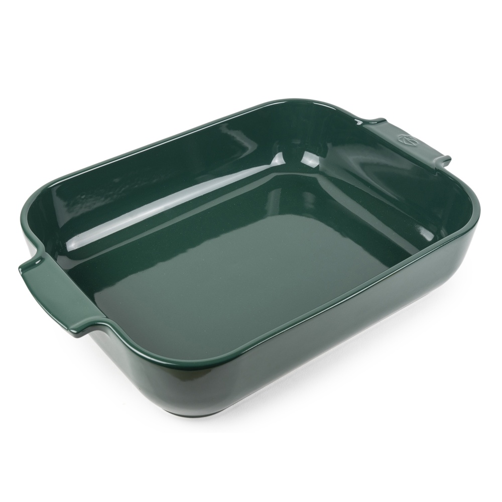 APPOLIA, RECTANGULAR BAKER, FORSET GREEN 36 CM