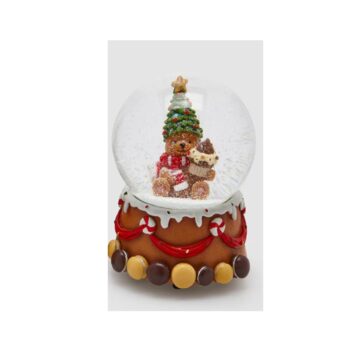 SFERA XMAS GLOBE, H:14.5 CM, D:10.5 CM