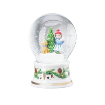 GLASS SPHERE WITH SNOW EFFECT "SNOW GLOBE", SAMMEL SERIES 2025