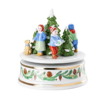 MUSICAL BOX LARGE, X-MAS DECORATIVE, SAMMEL COLLECTION 2025, "CHRISTMAS GAMES"
