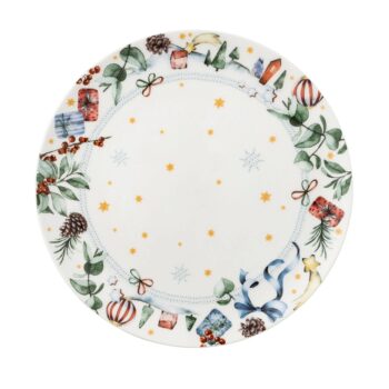 BISCOUIT PLATE, SAMMEL SERIES 2025, "EVERY YEAR AGAIN" D:28 CM