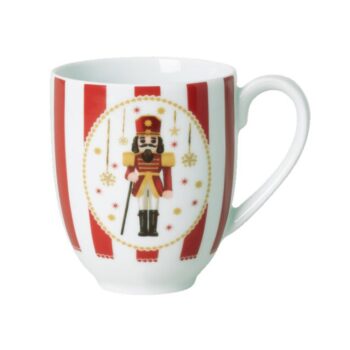 CHRISTMAS LOVE RED, MUG WITH HANDLE