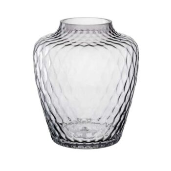 GIULIA VASE GREY, GIFT-BOXED, H:20 CM