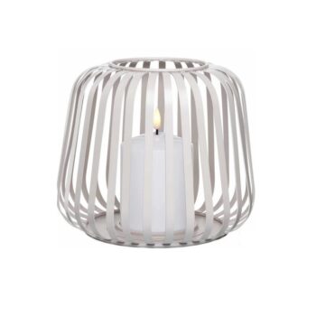 SOLE LANTERN BEIGE, LED, GIFT-BOXED, H:17 CM