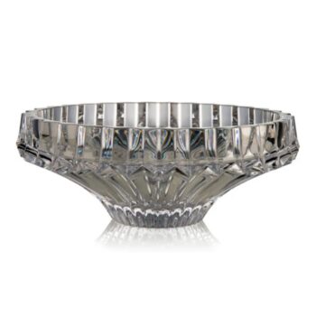 CROWN JEWEL CENTERPIECE BOWL, NON-LEAD CRYSTAL, D:30 CM
