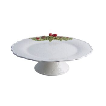 CHRISTMAS GALAND, CAKE STAND D:35.5 CM