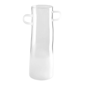 RAYU, VASE FROSTED, H:28 CM, D:10 CM
