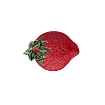 STRAWBERRIES, OLIVE DISH