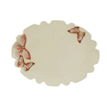 CLOUDY BUTTERFLIES, OVAL PLATTER 30 X 40 CM