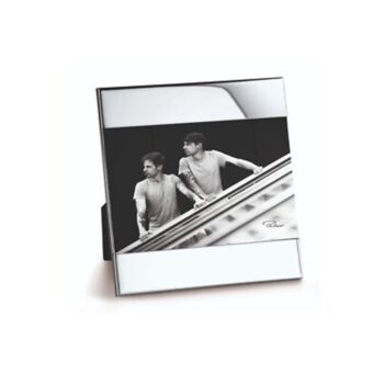 "ZAK" SHINY PHOTO FRAME, NICKEL, 13X18 CM
