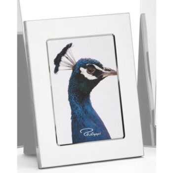 CELESTE PHOTO FRAME, NICKEL, MIRROR-POLISHED 13X18 CM