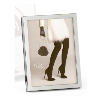 PARIS PHOTO FRAME, NICKEL, MIRROR-POLISHED 13X18 CM