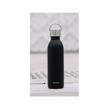 ACTIVE INSULATED BOTTLE, S/STEEL, MAT BLACK 600 ML