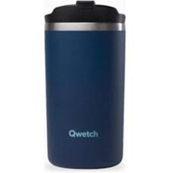 INSULATED TRAVEL MUG, S/S, MIDNIGHT BLUE, 350 ML