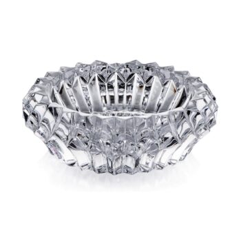 CROWN JEWEL ASHTRAY PLATINUM, NON-LEAD CRYSTAL, D:15 CM