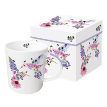 TREND MUG - GIFT BOXED "HUMMINGBIRD FLEURETTES"