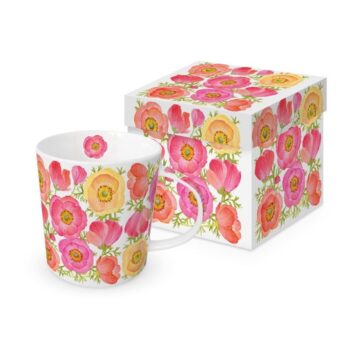 TREND MUG - GIFT BOXED "POPPY PARADISE"