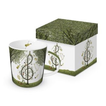 TREND MUG - GIFT BOXED "MUSIC WAS MY FIRST LOVE"