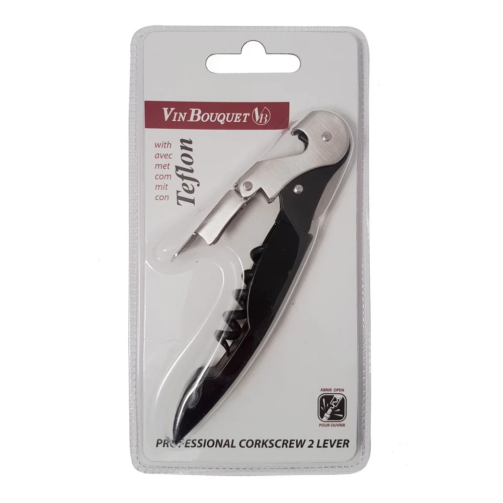 TWO LEVER PROFESSIONAL CORKSCREW