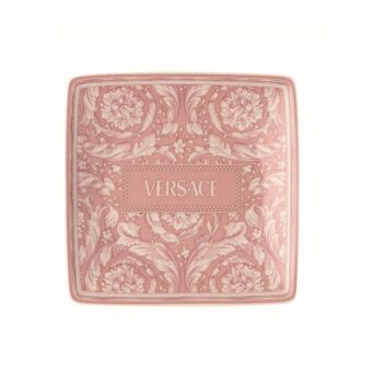 BAROCCO ROSE, SQUARE FLAT BOWL, 12 CM