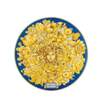 PLATE "MEDUSA RHAPSODY BLUE" D:17 CM