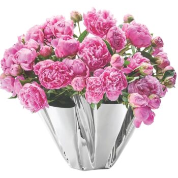 MARGEAUX, VASE XXL, STAINLESS STEEL MIRROR POLISHED H:25 CM