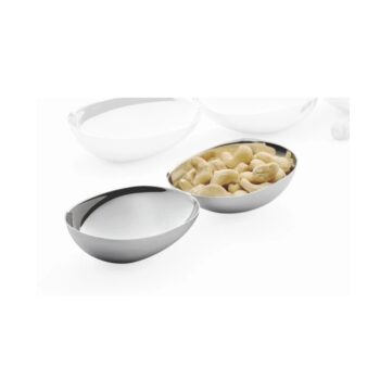 PEBBLES BOWL DUO, STAINLESS STEEL, MIRROR POLISHED
