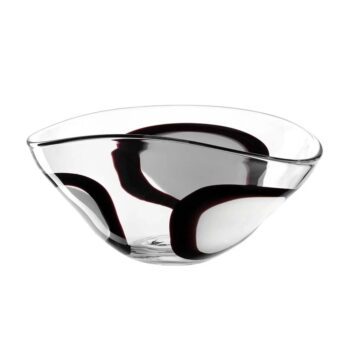 OCCHI BIANCHI BOWL, GIFT-BOXED, D:35 CM