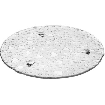 CAKE PLATTER "KISS ME" D:34 CM